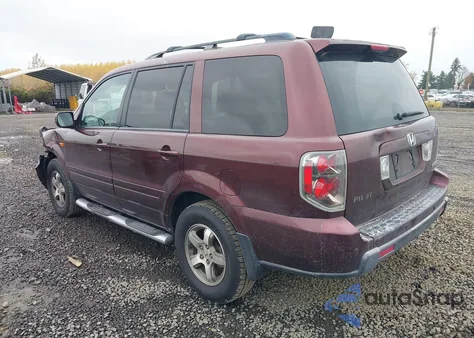 2007 Honda Pilot Ex-L z USA, uszkodzony, nr VIN 2HKYF18637H501509